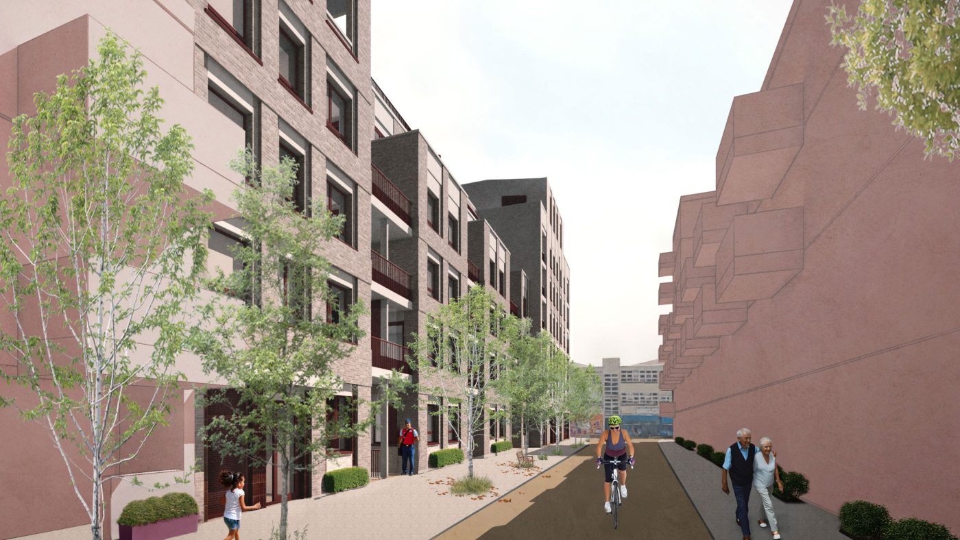 Mae West Kentish Town Banner